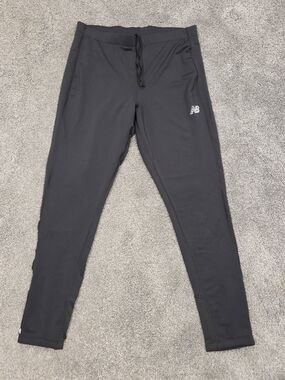 New Balance Mens Black Athletic Tights